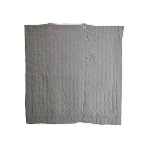 Docofil Euro Single Pillow Sham Gray 29X30 Textured Cover  100% Cotton